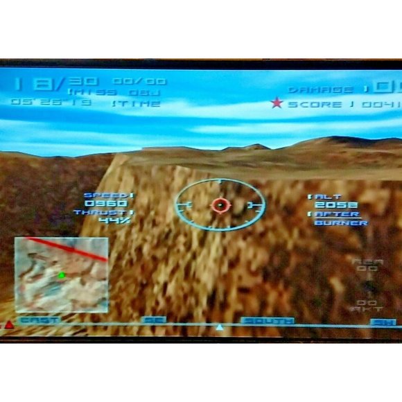 Top Gun: Combat Zones Nintendo GameCube, 2002 No Manual - Picture 2 of 4